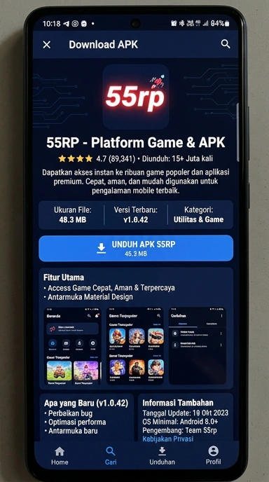 Panduan Unduh dan Instal APK 55rp untuk Android
