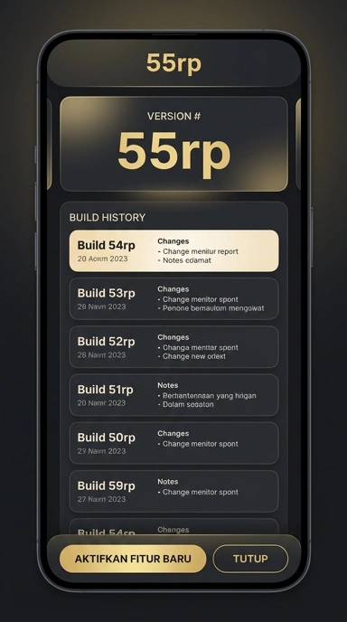 Riwayat Versi 55rp untuk Pengguna Android