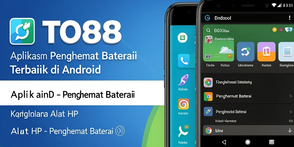 Screenshot antarmuka aplikasi TO88 yang menunjukkan fitur penghemat baterai.